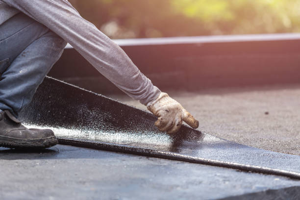 Professional Waterproofing technician working in Greenville, WI